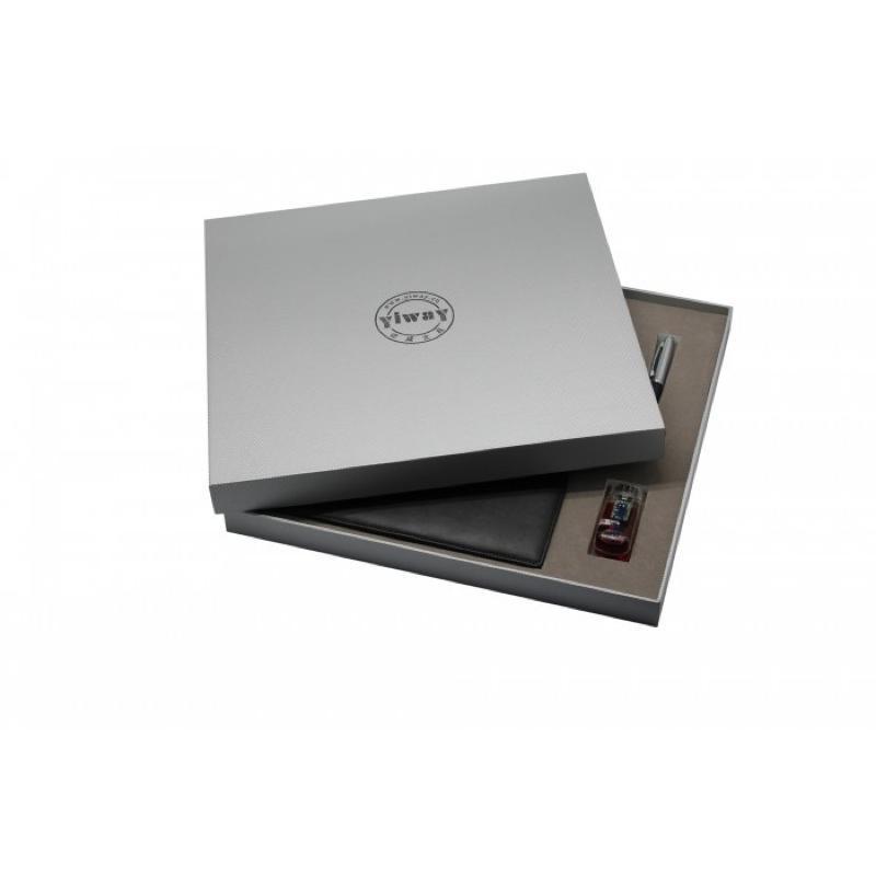 Coffret cadeau boîte cuir