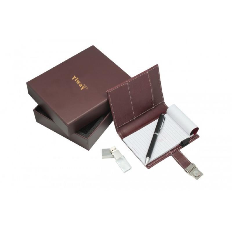 Coffret cadeau boîte cuir